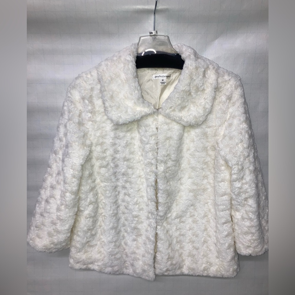 John Paul Richard vintage faux fur coat.